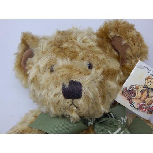 454 - Harrod's 100th Anniversary Teddy Bear with original tag