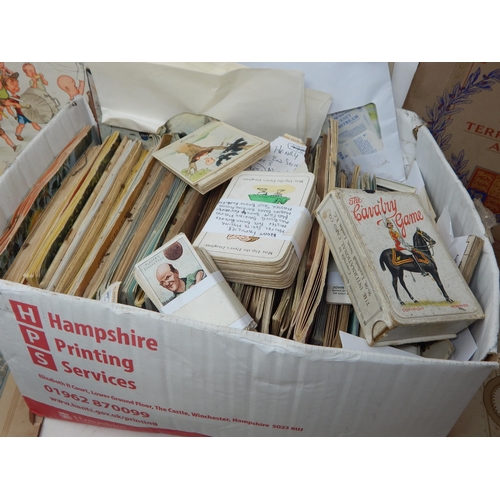 458 - Huge Collection of Cigarette Cards/Albums etc