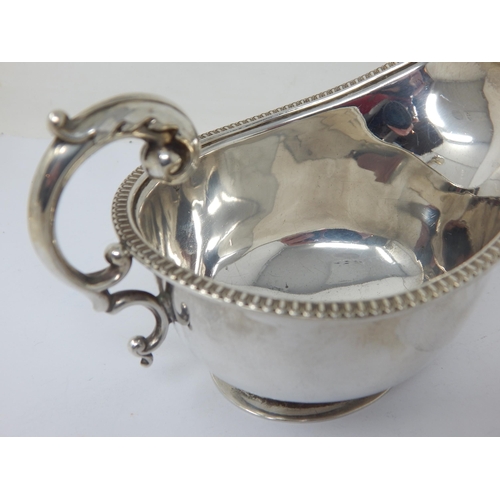 128 - Silver Sauce Boat Hallmarked Chester 1934 by S. Blanckensee: Weight 94g