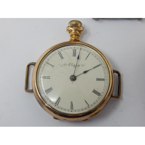 225 - Waltham Coin Silver Full Hunter Pocket Watch together with a hallmarked silver wristwatch, two furth... 