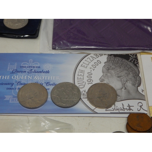 70 - Royal Mint Brilliant Uncirculated Sets 1999/2006 together with two Royal Mint QEII 80th Birthday Cro... 