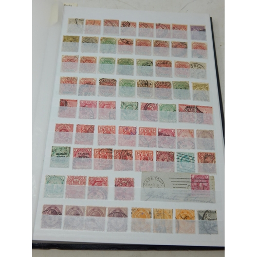 95 - Stock Book Containing a Huge Collection of Mint & Used South African Stamps Including Horizontal Pai... 