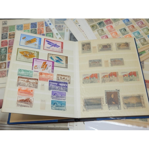 96 - Album of Russian Stamps, Bavarian Stamps 1867-1919, Bohemia & Moravia 1939-42, 1966 World Cup First ... 