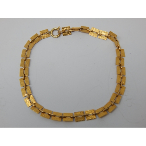 232 - BJORN WECKSTROM b.1935-, Finland: 14ct Gold 