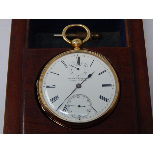 239 - Victorian 18ct gold consular cased pocket watch by Charles Frodsham, 84 Strand, London, No. 04906, H... 