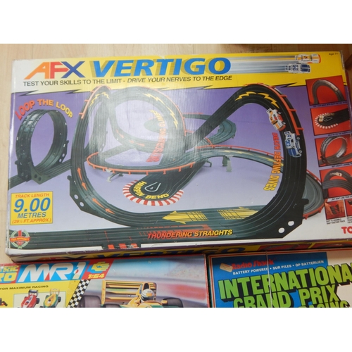 394 - Scalextric Set 50, Scalextric Mighty Metro Set, Scalextric Micro Set, Grand Prix Pace racing Car Set... 