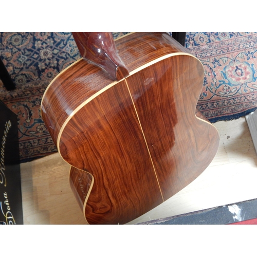 396 - Acoustic Guitar in Case together with a Trumpet in Fitted Case