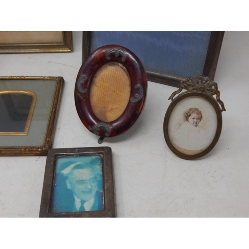 143 - 4 x Silver Photograph Frames together with Various other frames etc