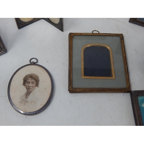 143 - 4 x Silver Photograph Frames together with Various other frames etc