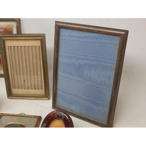 143 - 4 x Silver Photograph Frames together with Various other frames etc