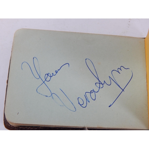 483 - 1950's Autograph Books containing various signatures of stars of stage & screen Including Vera Lyn, ... 