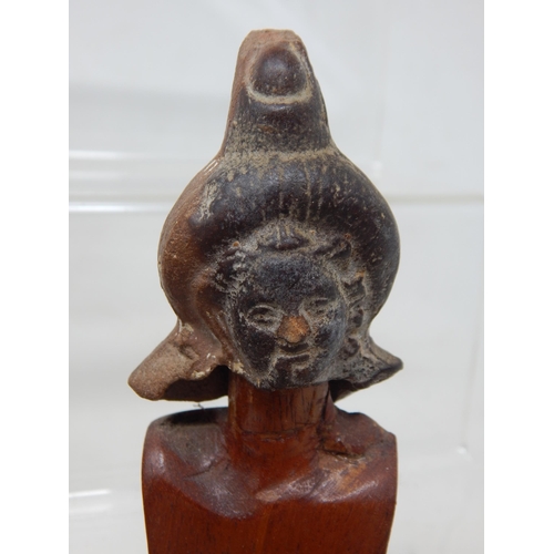 487 - A Collection of Ancient Stone Figural Carvings: From a Private Collection