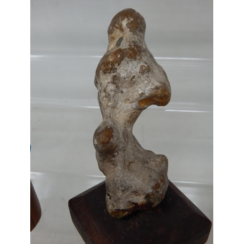 487 - A Collection of Ancient Stone Figural Carvings: From a Private Collection