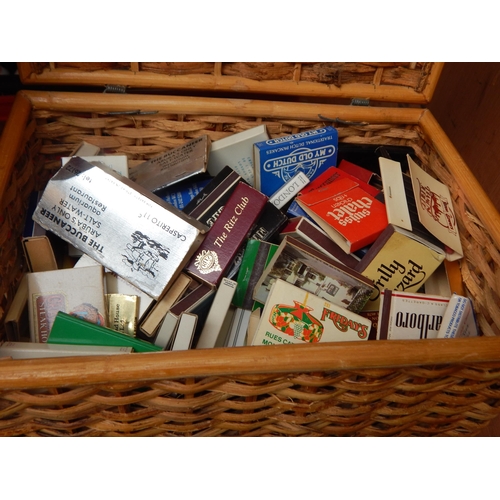 493 - Large Collection of Cigarette/Cigar packets/Tins together with a large quantity of matchboxes