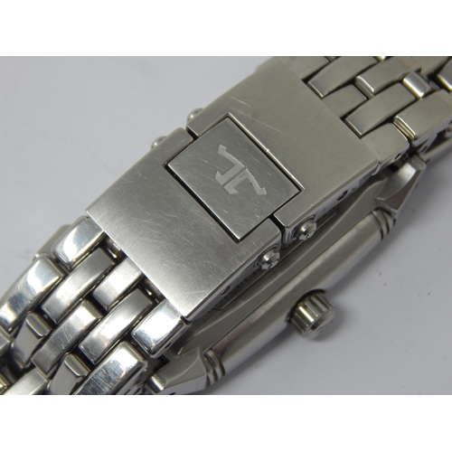 301 - JAEGER-LECOULTRE Reverso Gran Sport Gentleman's wristwatch, ref. 290.8.60. Ca. 2000s. Stainless stee... 