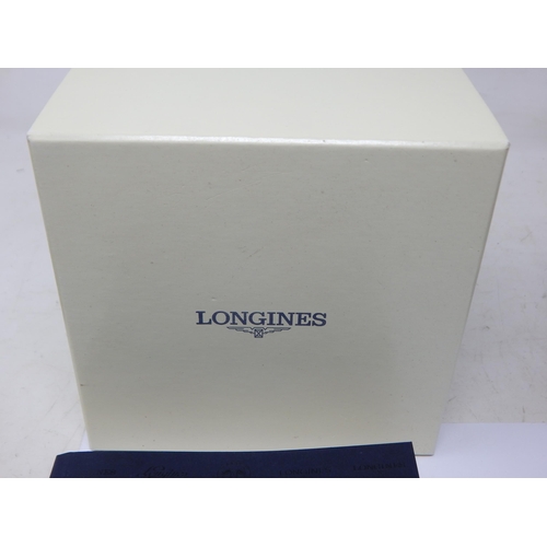 297 - Longines Flagship Diamond Set Two Tone Automatic Ladies Wristwatch L4.274.3, Serial No. 41980078. Th... 