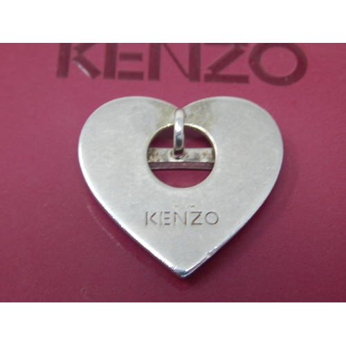 279 - A Quantity of Silver Jewellery Including a Large Chinese Jade Pendant, Kenzo Pendant, Rings, Thomas ... 