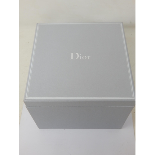 305 - Dior: Christian Dior 18ct Gold Christal Chronograph
Reference CD 114370
18ct Gold , Dior diamonds se... 