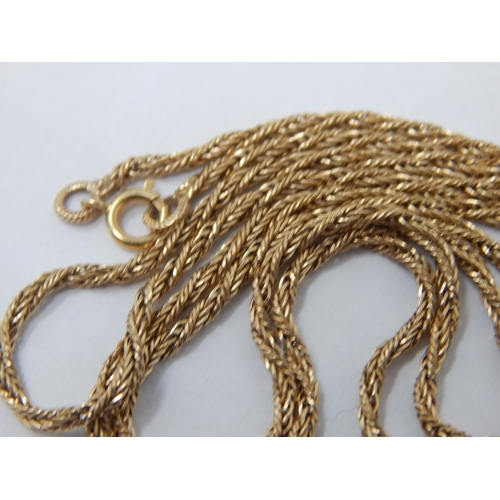 226 - 14ct Gold Necklace: Length 62cm: Weight 6.15g