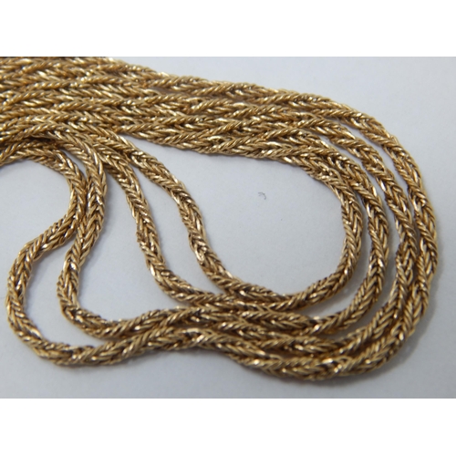 226 - 14ct Gold Necklace: Length 62cm: Weight 6.15g