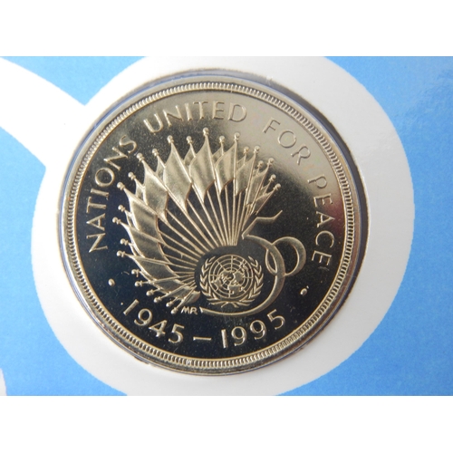 89 - Royal Mint Brilliant Uncirculated £2 Coins: 1986 Commonwealth Games: 1989 Bill of Rights: 1995 UN50:... 