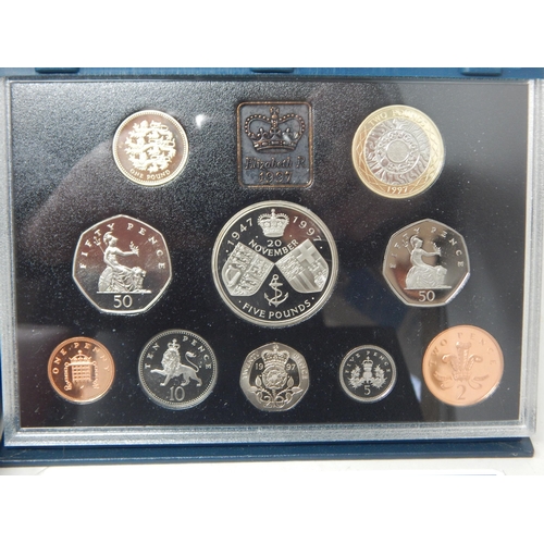 92 - Royal Mint UK Proof Annual Coin Sets 1997, 2001, 2005, 2007, 2008, 2010 together with the Royal Mint... 