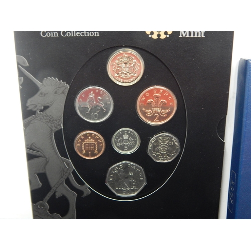 92 - Royal Mint UK Proof Annual Coin Sets 1997, 2001, 2005, 2007, 2008, 2010 together with the Royal Mint... 