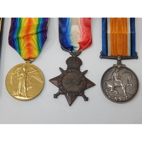 9 - WWI Trio of Medals Awarded & Named to: 1634 SPR. R. W. POLAND: R.A. Together with Imperial Service M... 