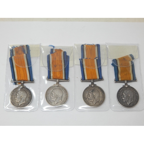 38 - WWI War Medals: 169798. GNR. C. FREDERICK. ROYAL ARTILLERY, 73955. GNR. T. J. BENNETT. ROYAL ARTILLE... 