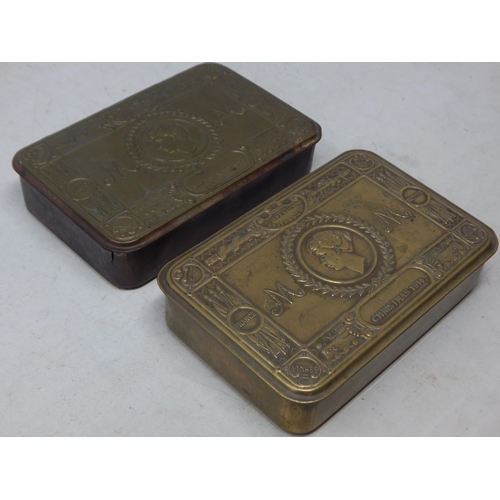 70 - WWI Queen Mary 1914 Christmas Tins (2)