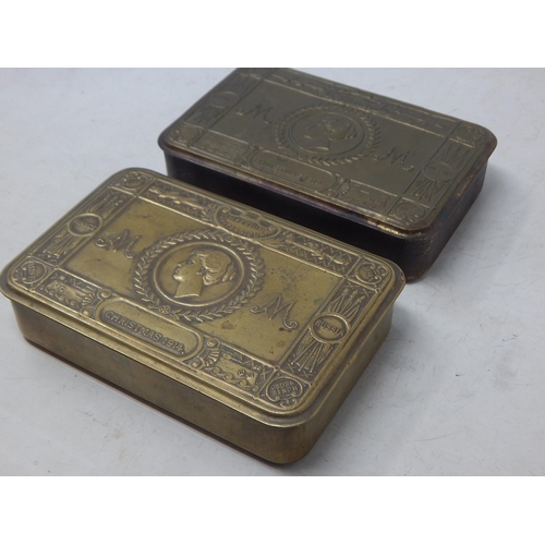 70 - WWI Queen Mary 1914 Christmas Tins (2)