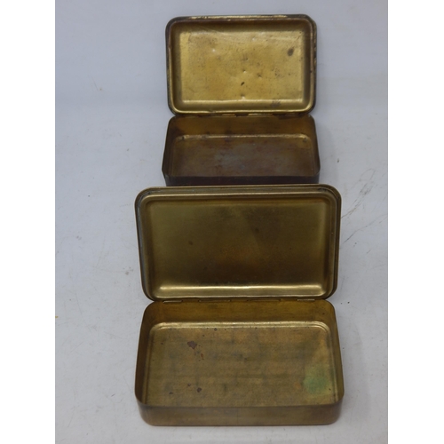 70 - WWI Queen Mary 1914 Christmas Tins (2)