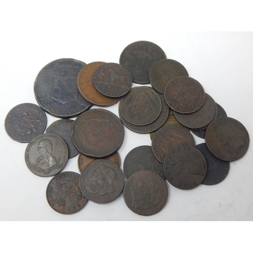 81 - A Quantity of 18th/19th Century Tokens.