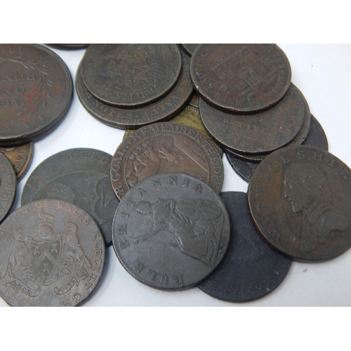 81 - A Quantity of 18th/19th Century Tokens.