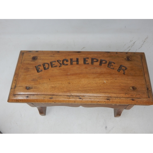 341 - 19th Century Small Fruitwood Stool 