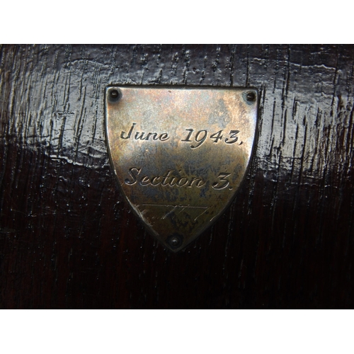 379 - WWII Home Guard North Petherton Shooting Trophy Shield