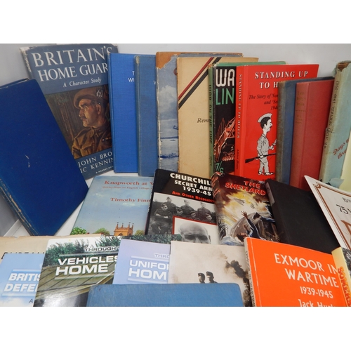 381D - Large Quantity of WWII Books Including Home Guard etc