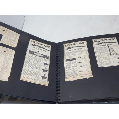 381K - A Folder Containing a Quantity of Home Guard Related Ephemera