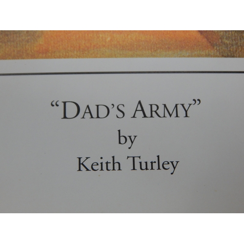 381O - Limited Edition 31/1000 Dad's Army Poster: Signed by the Artist 