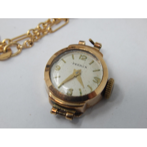 258 - 9ct Gold Pendant Necklace together with two 9ct Gold Watches, one with a 9ct Gold Back & Front Strap... 