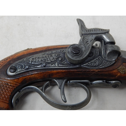 427 - Detailed Working replica Derringer Pistol