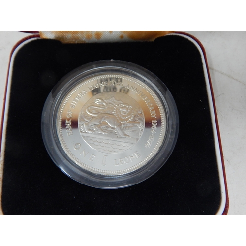 73 - Silver Commemorative Coins Including: Royal Mint 1998 ECCB, 1972 Cayman Islands QEII 25th Wedding An... 