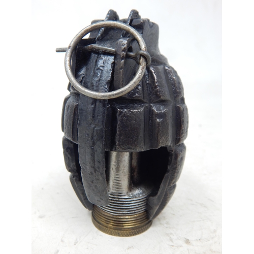 116 - WWI British No.5 Mk 1 Cut Away Hand Grenade: 10/16