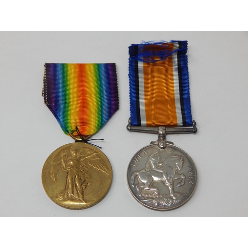 121 - WWI Pair of Medals Awarded & Edge Named to: 3522. PNR. W. MORISH. ROYAL ENGINEERS