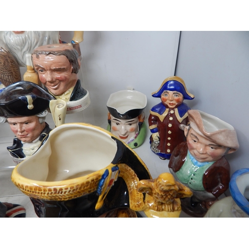 442 - A Large Quantity of Character Jugs & Toby Jugs (lot)