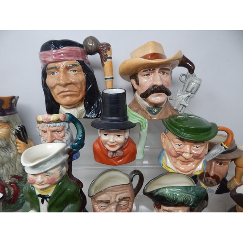 443 - A Large Quantity of Character Jugs & Toby Jugs (lot)