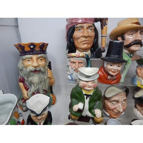 443 - A Large Quantity of Character Jugs & Toby Jugs (lot)