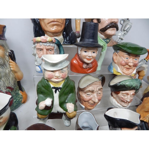 443 - A Large Quantity of Character Jugs & Toby Jugs (lot)