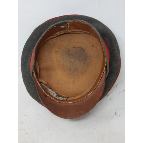 212 - WWI German Officers Visor cap. Please Note: Customers must satisfy themselves prior to bidding in re... 