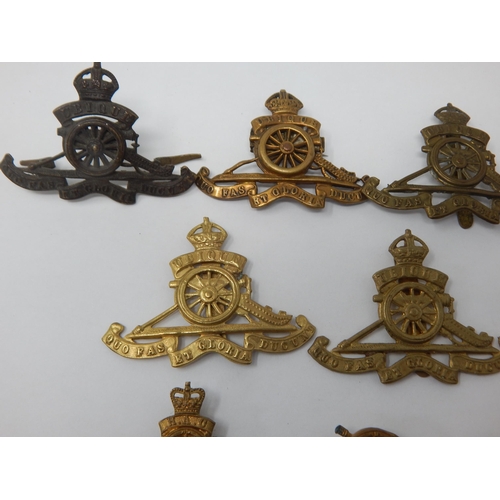 127 - Quantity of Royal Artillery Cap Badges
